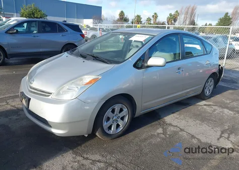 2005 Toyota Prius from USA, damaged, VIN JTDKB20U757007821